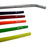 34" Chrome Tie-Down Bar with Rubber Grip - for Car Hauling.