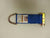 Rope Tie Assembly w/ Spring Loaded End Fitting and D-Ring-Blue