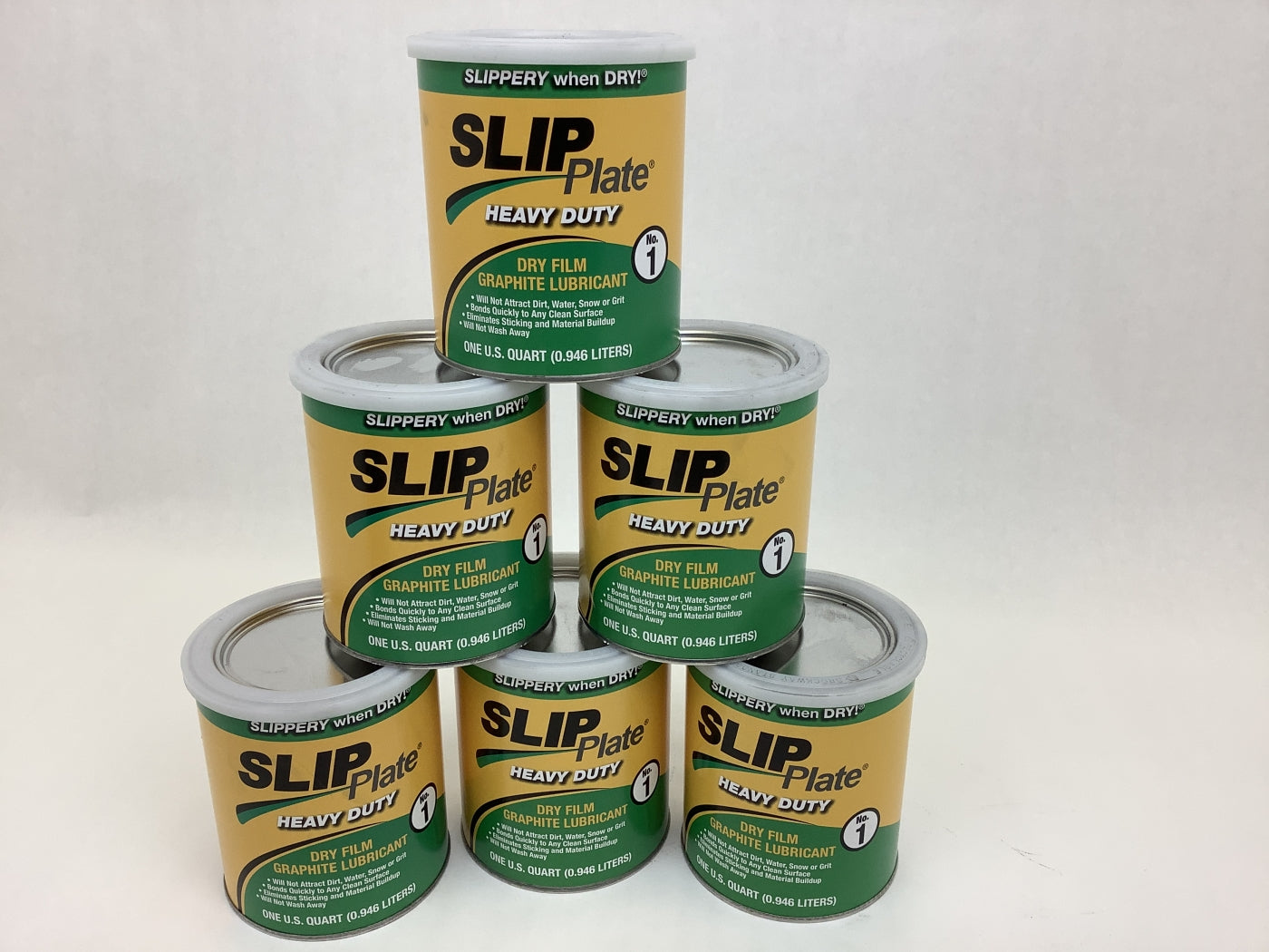 Pack of QUART Cans of SLIP Plate