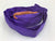 4 ft Round Sling Purple 2600 lbs Vertical, 5200 lbs Basket WLL