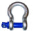 5/8" Peer Lift Galvanized Screw Pin Shackle