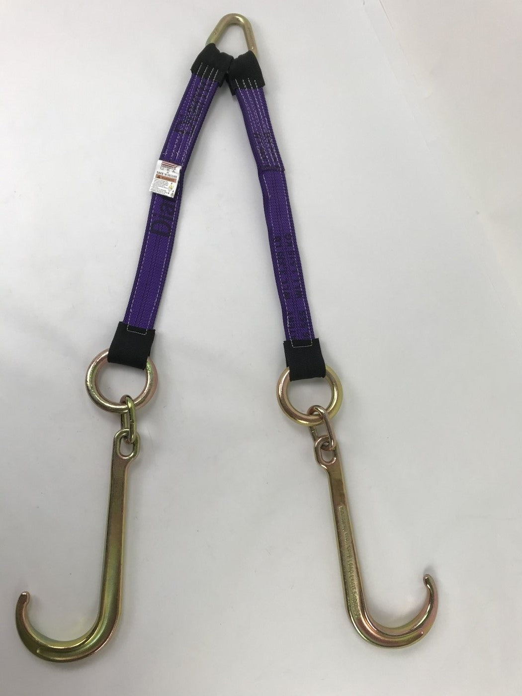 V Bridle Strap 3 x 24 w/ 15 J Hooks V Bridle Strap 3 x 24 w/ 15 J Hooks