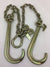 Durabilt 24" V-Bridle Chain with Big 15" J / TJ Combo Hook Cluster