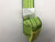 8 Point Kit of 14' Hi-VIZ Green TECNIC Webbing Rollback / Flatbed Car Tie-Downs with Chain Tails