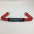 2" x 36 RED TECNIC WEAVE axle strap with Delta Ring and sleeve