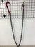 BIG RING Tow Recovery 3/8 X 10' Grade 80 Chain with 15" J hook and Clevis Grab