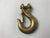 5/16" Alloy Steel Grade 70  Clevis Slip Hook with Safety Latch 4,700 lb WLL