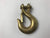5/16" Alloy Steel Grade 70 Clevis Slip Hook with Safety Latch 4,700 lb WLL