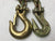 3/8 x 10 ft grade 70 Binder Chains Grab and Safety Hook