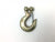 Peerless 5/16" Alloy Steel Grade 70 Clevis Slip Hook with Safety Latch 4,700 lb WLL
