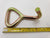 Solid Single J Hook for 2 inch Straps for Old Miller/Sun Country/Sun Valley car haul trailers