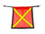 Safety Flag-With Bungee Cord- Reflective X- Reinforced Edge- Made in TX