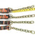 CAMO OPTIONS 8 Point Kit of Hi-VIZ Rollback / Flatbed Car Tie-Downs with Chain Tails