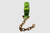 2" X 14' Heavy Duty TECNIC Strap with 12" Chain Tail - HI-VIZ GREEN