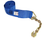 4" Replacement Strap with Chain and Hook End - Length and Color Options