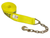 4" Replacement Strap with Chain and Hook End - Length and Color Options