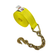 3" Cargo Strap with Chain Hook End - Length and Color Options