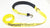 MEGA CHONKER 14,000 lb Yellow Diamond Weave 14 ft Low Profile Wheel Strap with Wire Hooks