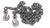 1/2" x 10' G80 Heavy Equipment Chains with Grab Hooks 12,000 lb USA CHAIN