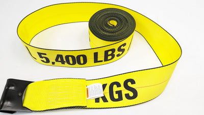 4" Winch Straps