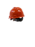 Adjustable Hard Hat in Safety Orange
