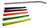 34" Chrome Tie-Down Bar with Rubber Grip - for Car Hauling.