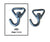 2X Low-Profile DIAMOND WEAVE HD Welded Swivel-J Hook Ratchet Strap