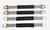 4 Pack Axle Strap: Choice of length and colors PREMIUM DIAMOND WEAVE