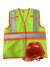 Hard Hat & Vest Combo