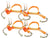 Heavy Equipment DIAMOND WEAVE 8-Point Kit w/ Chain Grab Tail - 5,400 LB WLL