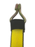 10' Professional Grade 3-point Carhauler Wire Hook Ratchet Wheel Strap - Yellow