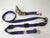 10 ft Diamond Weave Ratchet Wheel Strap with Swivel J Hooks - Color Options