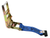Professional Grade Ratchet Handle w 4" X 12" Strap and Flat Hook - Color Options