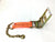 Ratchet Handle (4 Inch) with 18" Chain and Grab Hook Tail