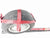 Adjustable Diamond Weave  Basket Wheel Strap for E track with Mini Ratchet