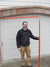 Big Red 15' (Heavy Duty) Telescoping Height Measuring Stick with 4' Arm -Version 2