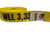 2" Flat Hook Ratchet Strap with XL Ratchet Loop for Excess Strap - Length and Color Options