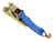 Ratchet Handle with 4" x 12" Professional Grade Standard Webbing with Double J Wire Hook
