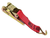 Ratchet Handle with 4" x 12" Professional Grade Standard Webbing with Double J Wire Hook