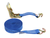 2" Diamond Weave Ratchet Strap with Double J Wire Hooks - Length and Color Options