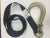 8 inch J hook with 10 ft Diamond Weave Strap