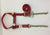 8 Point Kit of DIAMOND WEAVE Rollback / Flatbed Car Tie-Downs with Chain Tails (color options)