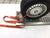 Diamond Weave Wheel Loop Tie-Down Strap with forged J hook
