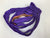 4 ft Round Sling Purple 2600 lbs Vertical, 5200 lbs Basket WLL