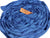 20 ft Round Sling Blue 21,200 lbs Vertical, 42,400 lbs Basket WLL