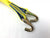 10' Professional Grade 3-point Carhauler Wire Hook Ratchet Wheel Strap - Yellow