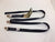 2" x 10' DIAMOND WEAVE Wheel Strap (naked) and Double-J Ratchet Handle - Color Options