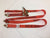 2" x 10' DIAMOND WEAVE Wheel Strap (naked) and Double-J Ratchet Handle - Color Options