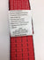 8 Point Kit of 14' Red TECNIC Webbing Rollback / Flatbed Car Tie-Downs with Chain Tails
