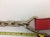 2" x 14' Red TECNIC Webbing Strap with 12" Chain Tail